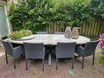 DIningstoelen, Tuin en Terras, Tuinsets en Loungesets, Ophalen, Meer dan 8 zitplaatsen, Aluminium, Zo goed als nieuw