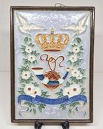 Cloisonné tegel Maria Christina De Porceleyne Fles Delft., Antiek en Kunst, Ophalen of Verzenden