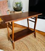 Mid century plantentafel / bijzettafel, Ophalen, Gebruikt, Vintage art deco mid century, Rechthoekig