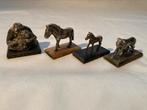 4 zwaar verzilverde dieren uit Wereld Natuur Fonds collectie, Ophalen of Verzenden, Gebruikt, Dier