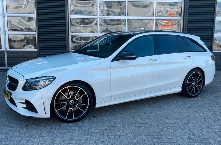 Mercedes-Benz C200 9G-TRONIC 2019 Pano Trekhaak DAB, Auto's, Mercedes-Benz, Particulier, C-Klasse, 360° camera, ABS, Achteruitrijcamera