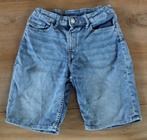 Jog denim short van H&M 164, Broek, Gebruikt, H&M, Ophalen of Verzenden