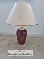 Tafellamp keramiek, Ophalen, Gebruikt, Overige materialen, 50 tot 75 cm