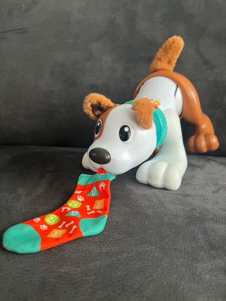 Fisherprice 123 Kruip Met Mij Puppy, Kinderen en Baby's, Speelgoed | Babyspeelgoed, Zo goed als nieuw, Overige typen, Met geluid