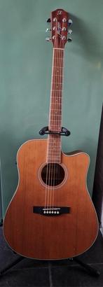 Morgan elektro-akoestisch Gitaar W21 SCE zo goed als nieuw, Muziek en Instrumenten, Verzenden, Gebruikt, Western- of Steelstringgitaar