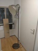 Hektar Ikea staande lamp donkergrijs, industrieel vintage, Ophalen, Zo goed als nieuw, Metaal, 150 tot 200 cm