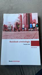 Emile Kolthoff - Basisboek criminologie, Ophalen, Zo goed als nieuw, Emile Kolthoff