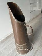 Metalen kolencontainer, Ophalen, Gebruikt, Metaal