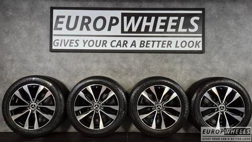 17 inch Mercedes C klasse W206 S206 Bicolor Zwart Winter, Auto-onderdelen, Banden en Velgen, Banden en Velgen, Winterbanden, 17 inch