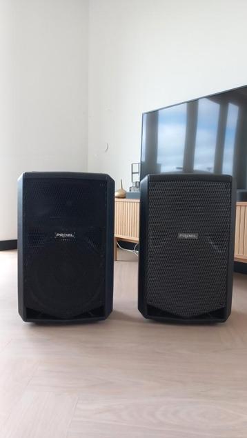 Proel Flash H12HA inch Acti.Speakers + orig. beschermhoezen beschikbaar voor biedingen