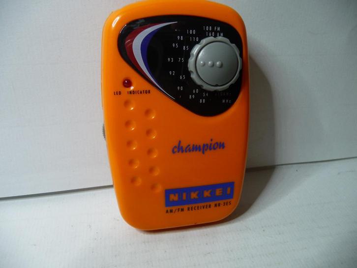 Nikkei transistorradio Champignon NR3ES. Verzenden kan, Audio, Tv en Foto, Radio's, Nieuw, Transistorradio, Ophalen