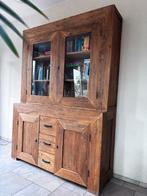 Teakhouten Meubelset - Vitrinekast, TV Meubel,, tafelset, Ophalen, Minder dan 50 cm, Gebruikt, Teakhout