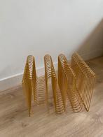 AYTM Curva tijdschriftenrek goud, Huis en Inrichting, Woonaccessoires | Krantenbakken en Lectuurbakken, Ophalen of Verzenden, Zo goed als nieuw