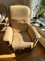 Elektrische relax fauteuil in leer, Ophalen, Longlife, Gebruikt, Leer