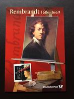 Rembrandt NVPH 2431 op EB met 4x Duitse Michel nr 2550, Ophalen of Verzenden, Na 1940, Gestempeld