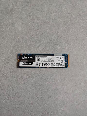 Kingston m.2 nvme ssd 500gb beschikbaar voor biedingen