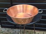 Koperen jam/confiture pan, Huis en Inrichting, Keuken | Potten en Pannen, Ophalen of Verzenden, Zo goed als nieuw, Overige materialen