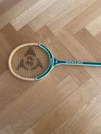 Vintage houten squashracket, Ophalen of Verzenden, Gebruikt, Racket, Dunlop