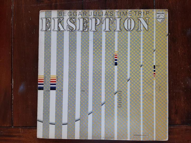 LP Ekseption / Beggar Julia's time trip (1970), Cd's en Dvd's, Vinyl | Rock, Gebruikt, Poprock, 12 inch, Ophalen of Verzenden