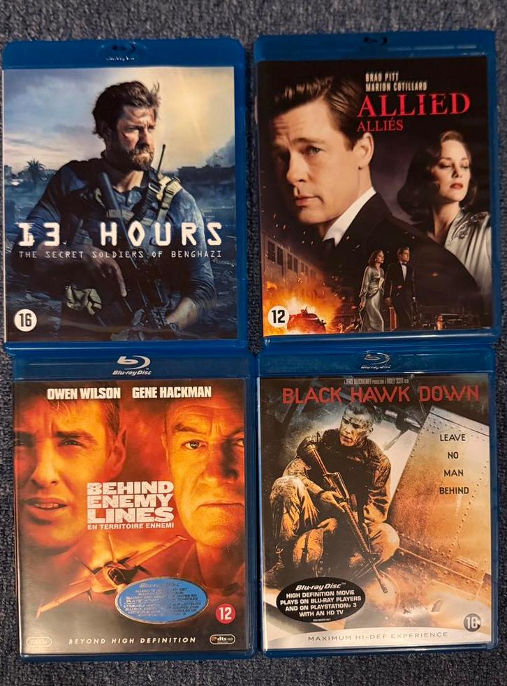 Oorlog Collectie Blu Ray - lees omschrijving, Cd's en Dvd's, Blu-ray, Zo goed als nieuw, Ophalen of Verzenden