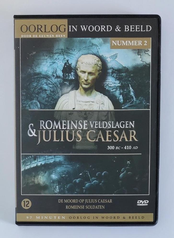 Oorlog in Woord & Beeld: Romeinse Veldslagen & Julius Caesar, Cd's en Dvd's, Dvd's | Documentaire en Educatief, Zo goed als nieuw