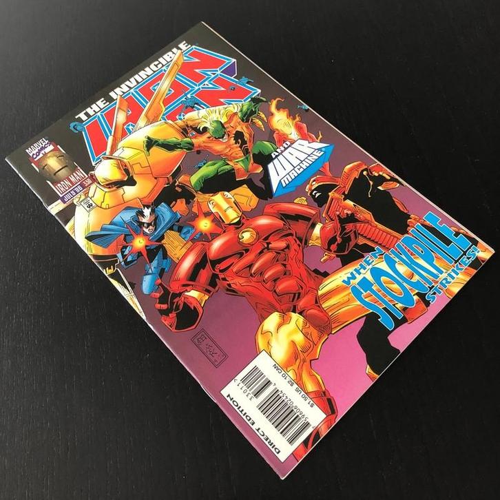 Iron Man Vol.1 #330 (1996) NM- (9.2), Boeken, Strips | Comics, Nieuw, Eén comic, Amerika, Ophalen of Verzenden