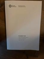 Europees Recht - Utrecht Universiteit, Ophalen of Verzenden, Alpha, Zo goed als nieuw, WO