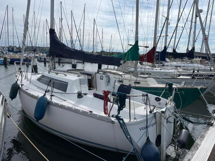 Prachtige Jeanneau Fantasia 27, Watersport en Boten, Kajuitzeilboten en Zeiljachten, Gebruikt, Tourjacht of Cruiser, Polyester