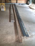 Restant hout balk steigerplank, Ophalen, Gebruikt, 250 cm of meer, Balken