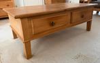 Eiken salon tafel, Huis en Inrichting, Tafels | Salontafels, Ophalen, 100 tot 150 cm, 50 tot 100 cm, Zo goed als nieuw