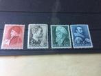 Nederland nvph 274- 277 postfris, Postzegels en Munten, Postzegels | Nederland, Ophalen of Verzenden, T/m 1940, Postfris