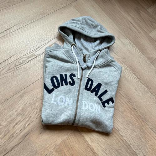 Lonsdale Mouwloze Trui | Maat L | Grijs, Kleding | Heren, Truien en Vesten, Zo goed als nieuw, Maat 52/54 (L), Grijs, Ophalen of Verzenden