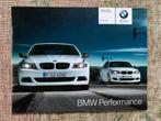 Brochure BMW performance programma 2009, Boeken, Auto's | Folders en Tijdschriften, BMW, BMW, Ophalen of Verzenden, Zo goed als nieuw