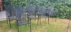 8 stoelen royal garden metaal, Tuin en Terras, Ophalen, Gebruikt, Metaal