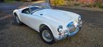 MGA Roadster Cabriolet 1960, 1600cc Wit taxatierapport aanw., Auto's, Oldtimers, Achterwielaandrijving, Cabriolet, 1600 cc, Wit
