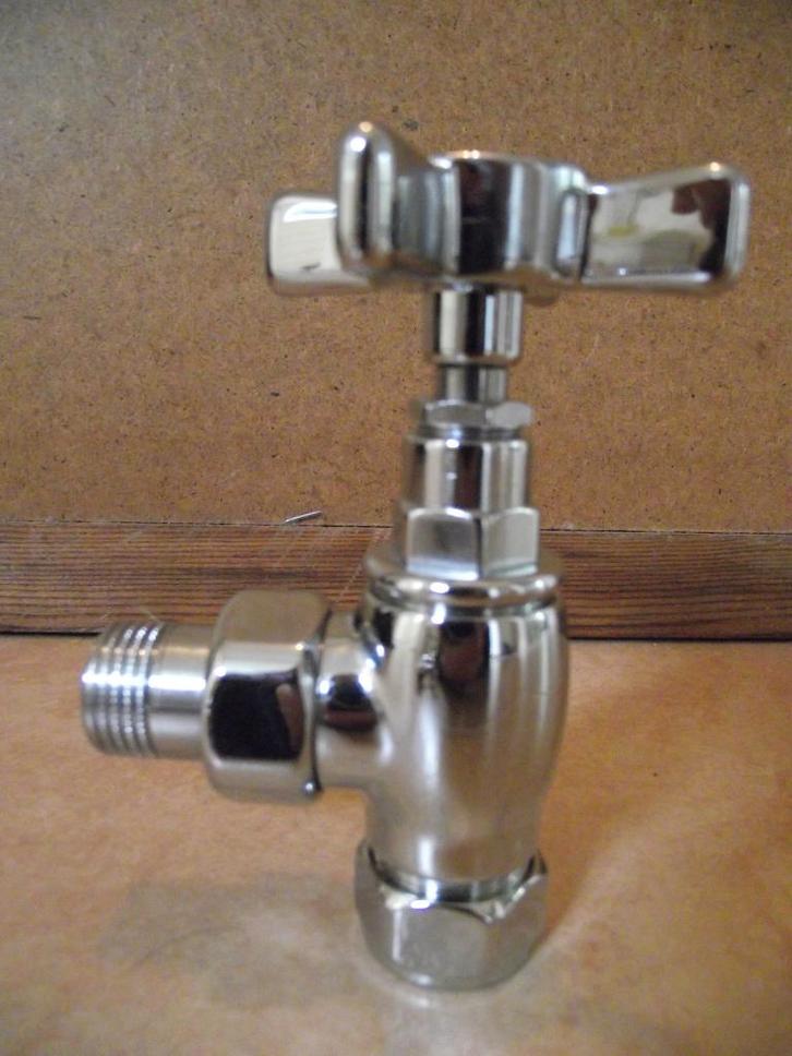 CV radiator kranen in klassieke look, Doe-het-zelf en Verbouw, Verwarming en Radiatoren, Nieuw, Radiator, Minder dan 30 cm, Minder dan 60 cm