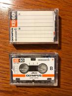 Microcassettes Olympus XB60 2 stuks, 2 t/m 25 bandjes, Overige genres, Ophalen of Verzenden, Zo goed als nieuw