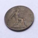 Engelse munt 1 Penny 1917 king George V Engeland UK, Ophalen of Verzenden, Overige landen, Losse munt