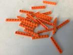 Lego plaat 1x8 oranje, Kinderen en Baby's, Speelgoed | Duplo en Lego, Ophalen of Verzenden, Gebruikt, Losse stenen, Lego