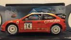 Citroen Xsara WRC France rood 2001 Solido metal 1:18 KRD, Ophalen of Verzenden, Zo goed als nieuw, Auto, Solido
