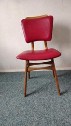 Te koop, zes comfortabele retro eettafel stoelen., Huis en Inrichting, Stoelen, Ophalen, Gebruikt, Vijf, Zes of meer stoelen