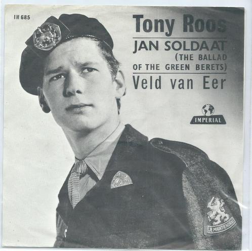Tony Roos- Jan Soldaat, Cd's en Dvd's, Vinyl | Nederlandstalig, Gebruikt, Levenslied of Smartlap, Overige formaten, Verzenden