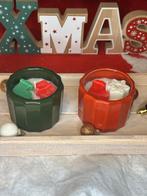 Setje van 2 geurkaarsen Kerst, Ophalen of Verzenden