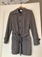 Herfst Vintage 3/4 jas trenchcoat mt 42 Bleyle bruintinten, Zwart, Bleyle, Maat 42/44 (L), Ophalen of Verzenden