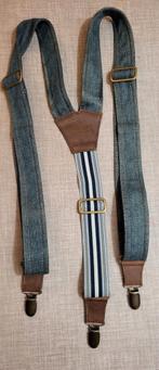 Wiseguy Salvage denim bretels, Kleding | Heren, Riemen en Ceinturen, Ophalen of Verzenden, Zo goed als nieuw, Overige kleuren