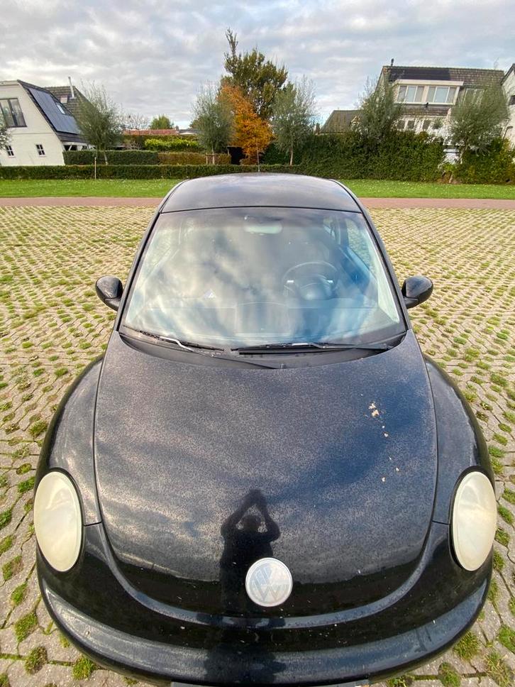 Volkswagen Beetle (Kever) 1.6 75KW 2001 Zwart, Auto's, Volkswagen, Particulier, Benzine, D, Hatchback, Handgeschakeld, Origineel Nederlands