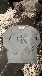 Calvin Klein sweaters grijs met opdruk, maat L, Kleding | Heren, Truien en Vesten, Maat 52/54 (L), Grijs, Ophalen of Verzenden