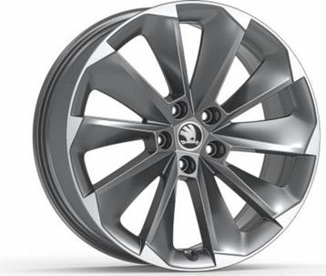 Skoda Supernova 19" velg antraciet 1 stuk beschikbaar voor biedingen