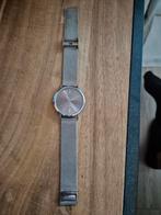Oozoo horloge zilverkleurig, Sieraden, Tassen en Uiterlijk, Horloges | Dames, Overige merken, Staal, Gebruikt, Staal
