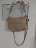 Leuke schouder tas  of handtas leuk model lichtbruin JACKY, Ophalen of Verzenden, Zo goed als nieuw, Bruin, Handtas